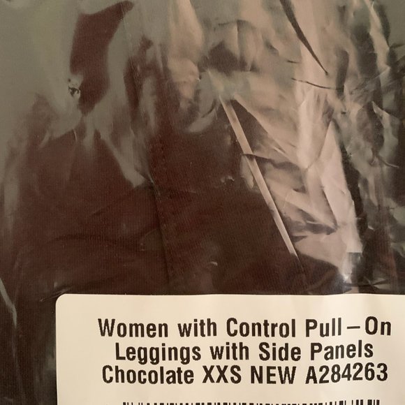 NWT WOMEN WITH CONTROL SIDE PANEL LEGGINGS XXS - Picture 12 of 12